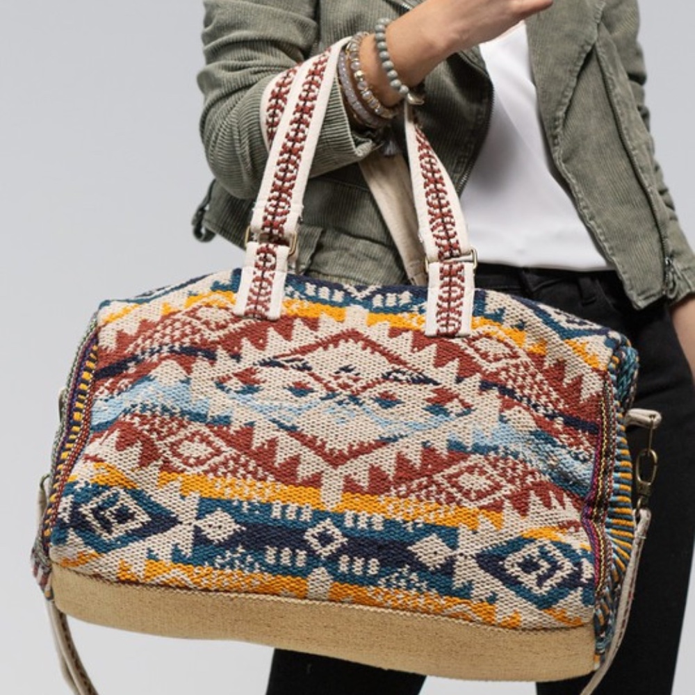 SOLD OUT Destiny Handmade Colorful Western Boho Ethnic Navajo Pattern Motif - Picture 5 of 9